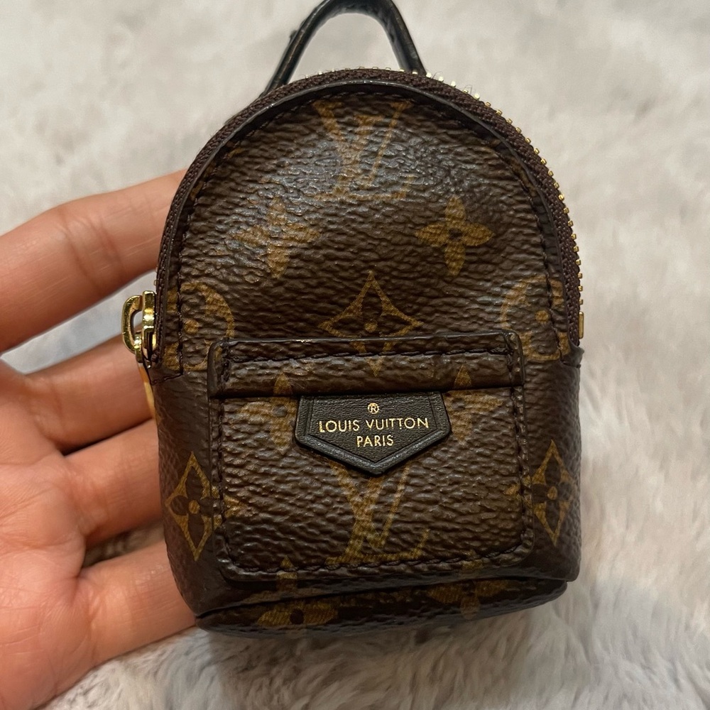 Louis Vuitton Brown Monogram Mini Bag Charm